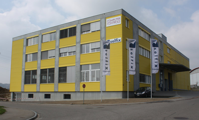 Neubau Industriegebäude Cell fix AG in Otelfingen Etikettendruckerei und vermittelbare Produktionsräume und Büros