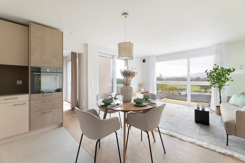 Neubau 32 Wohnungen in Geroldswil altersgerecht mit Fitnessräumen und Concierge