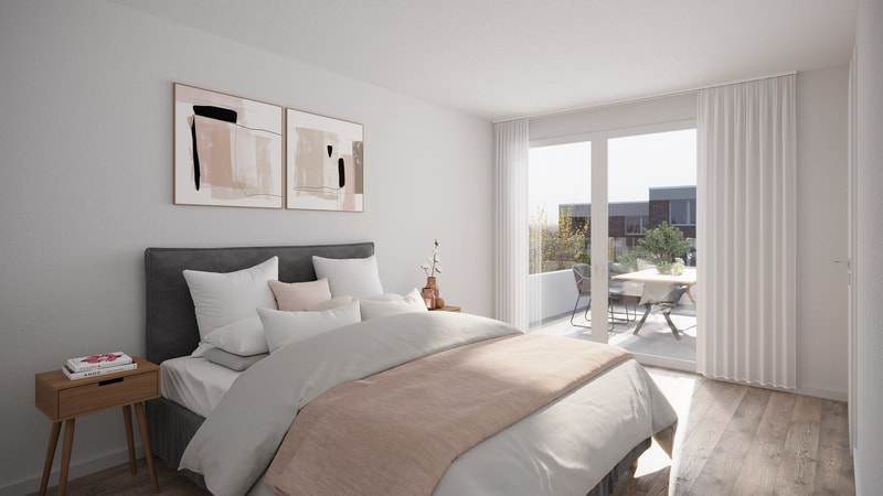 Neubau 32 Wohnungen in Geroldswil altersgerecht mit Fitnessräumen und Concierge